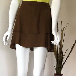 Valija Gitana Brown Skirt Size US Large